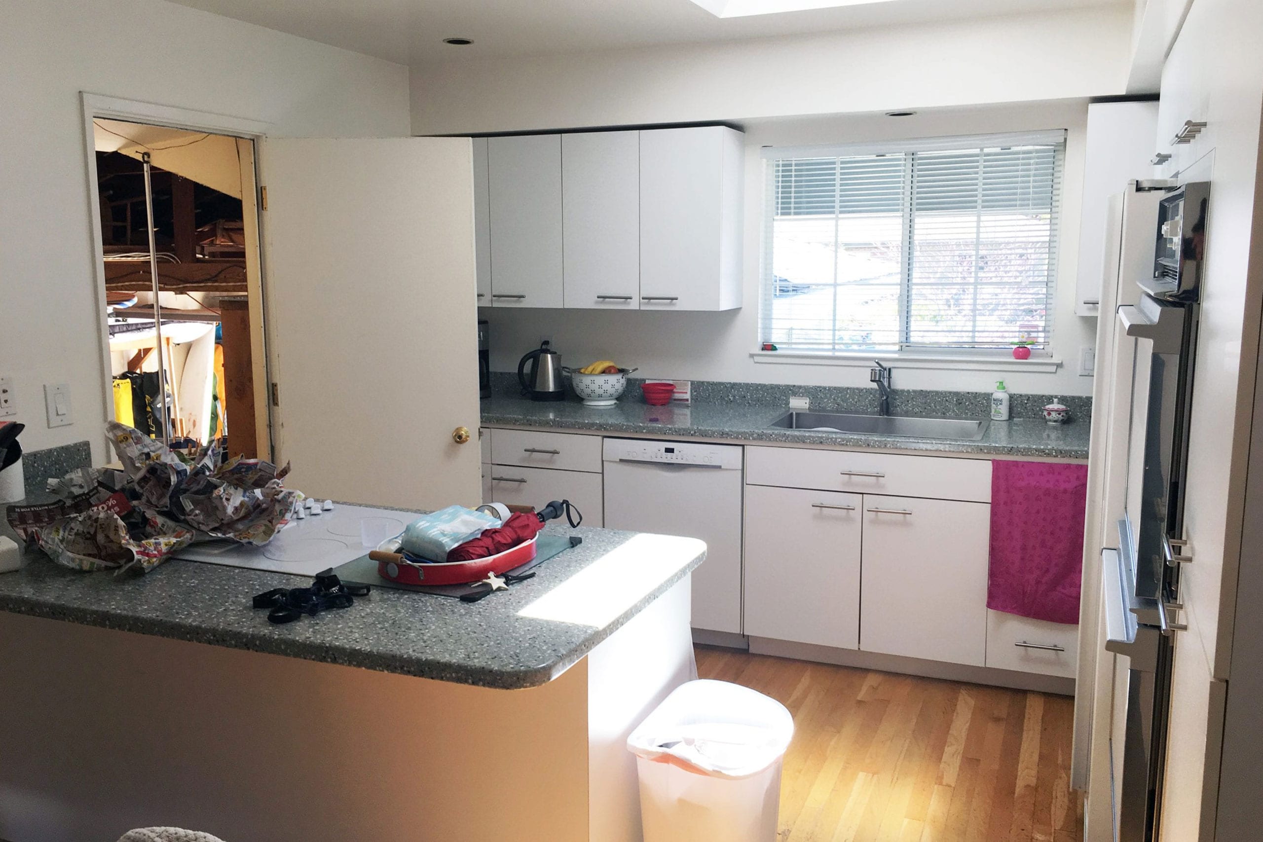 Home Sweet Home kitchen remodel before photo