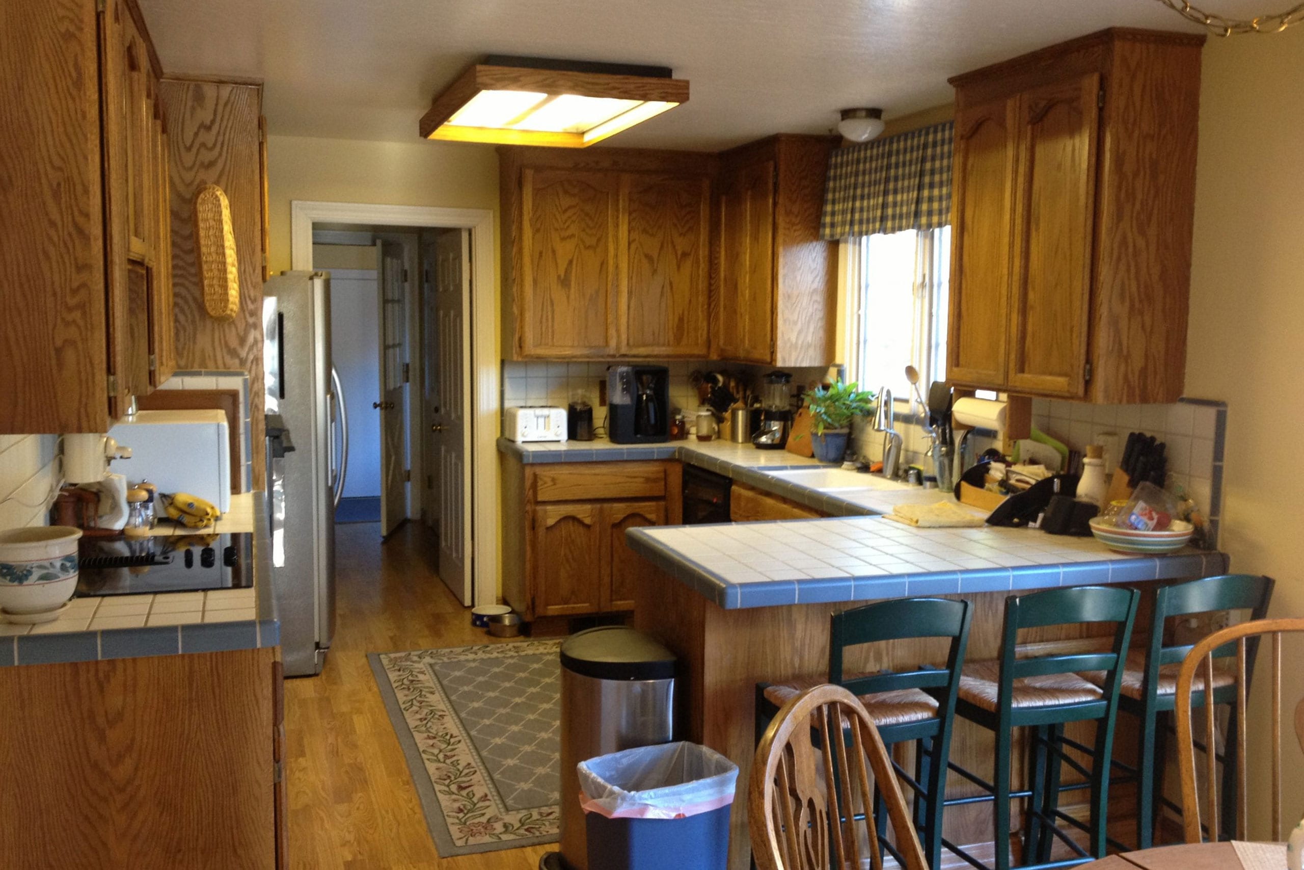 Before picture for Scotts Valley kitchen remodel